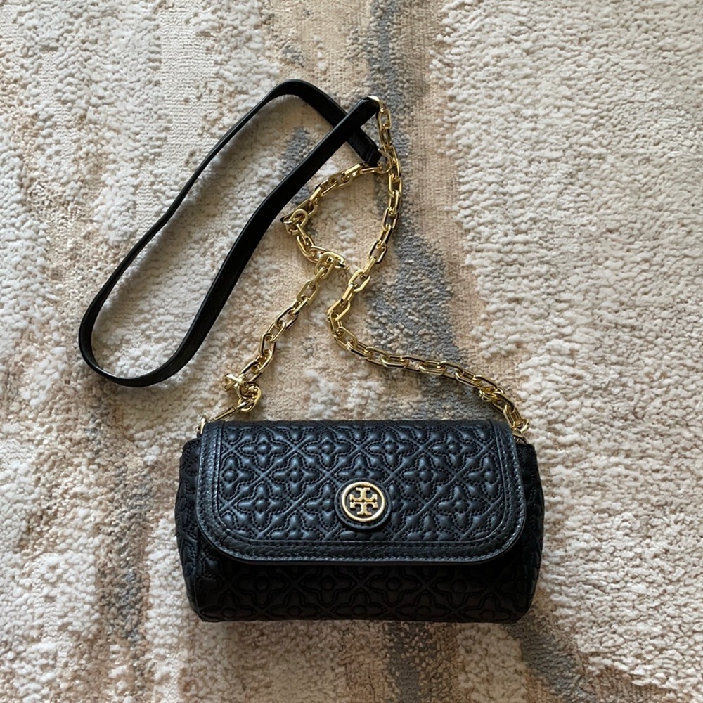 Stylish cross body black bag